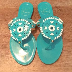 Gently used Jack Rogers Jelly sandals
